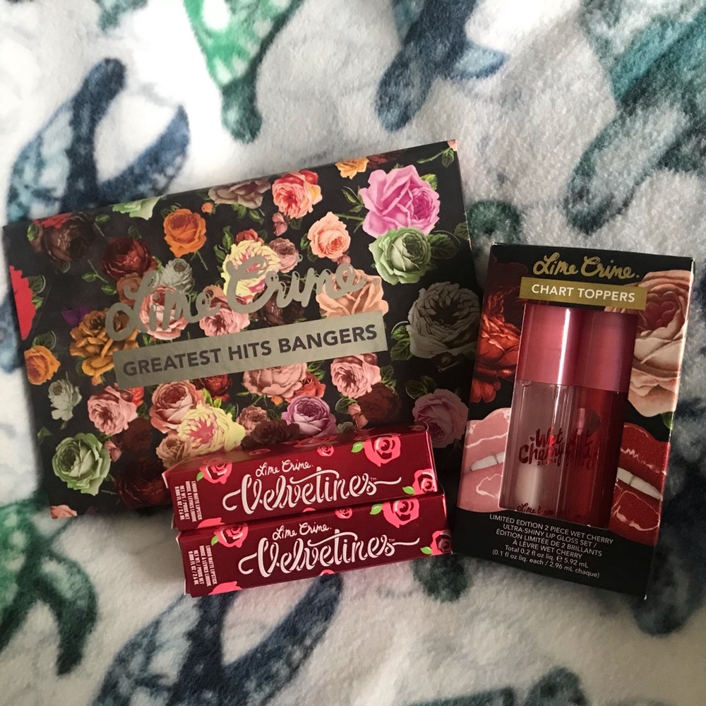 LE Lime Crime Lipsticks